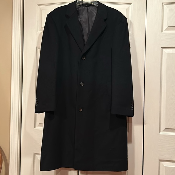 Meeting Street Other - Meeting Street -44R - Knee Length - Mens - Black - Wool Coat